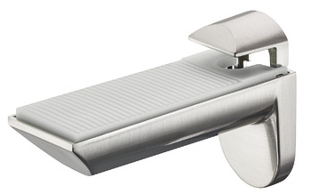 Bracket for wooden and glass shelves Bracket for wooden and glass shelves