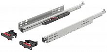 Concealed runner, Häfele Matrix Runner UM S30, full extension, load-bearing capacity up to 30 kg