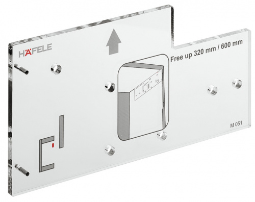 Drilling jig, Häfele Free Up Drilling jig, Häfele Free Up