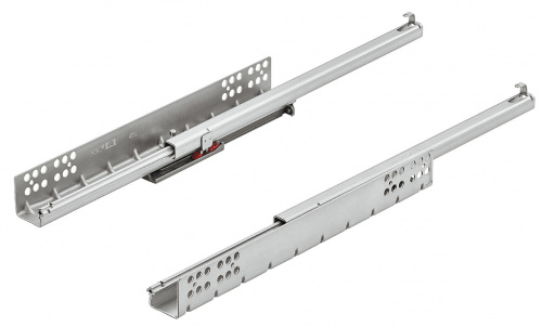 Concealed runner, Häfele Matrix Runner UM S25, single extension, load-bearing capacity up to 25 kg Concealed runner, Häfele Matrix Runner UM S25, single extension, load-bearing capacity up to 25 kg
