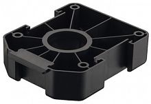 Mounting plate for Häfele AXILO® 78 plinth system, for screw fixing, black