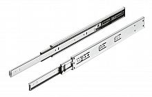 Ball bearing runners, Häfele Matrix Runner BB A, full extension, load-bearing capacity up to 30 kg, steel, side mounting