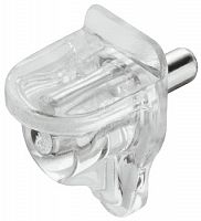 Shelf support, for inserting into Ø 3 mm drill hole, plastic with steel pin