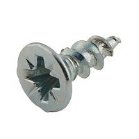 Chipboard screw, Hospa, countersunk head, PZ, fully threaded, steel, zinc plated