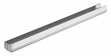 U-guide rail for pull-out cabinet guide