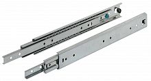 Ball bearing runners, full extension, Accuride 5321 DS, load-bearing capacity up to 160 kg, stainless steel, side/surface mounting