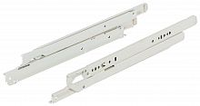 Roller runners, full extension, load-bearing capacity up to 50 kg, steel, for surface mounting