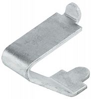 Shelf support, aluminium, for shelf support strip, for screw fixing
